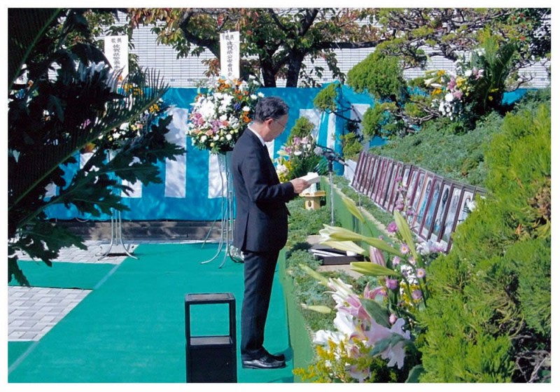 2012年10月29日　佐賀県殉職警察官慰霊祭