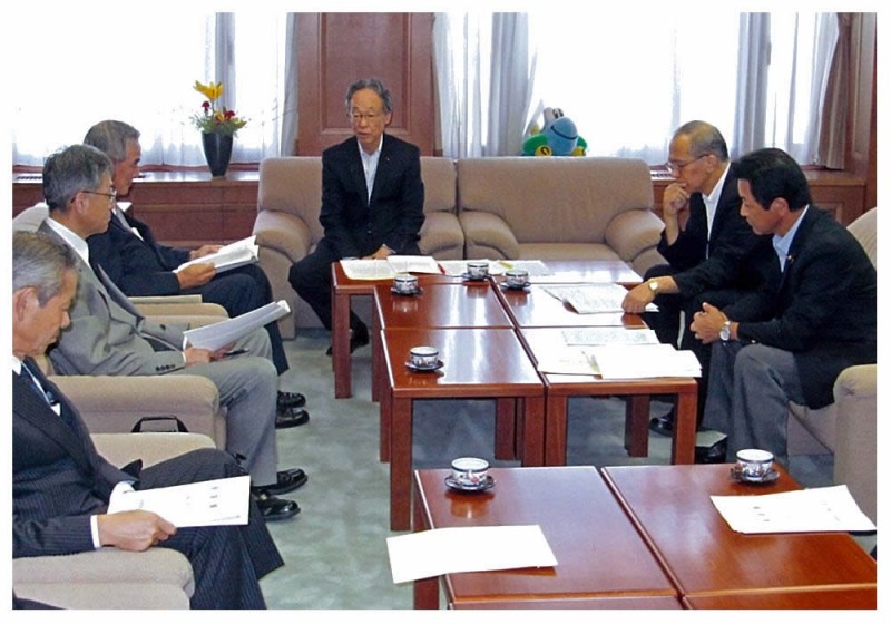 2012年9月26日　佐賀県商工会議所連合会からの要望