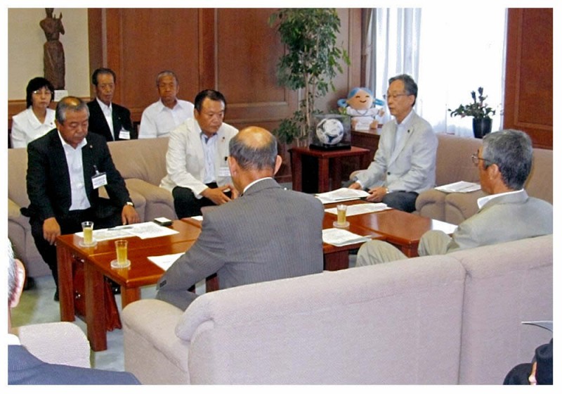 2012年8月21日　西九州道建設促進協議会からの要望