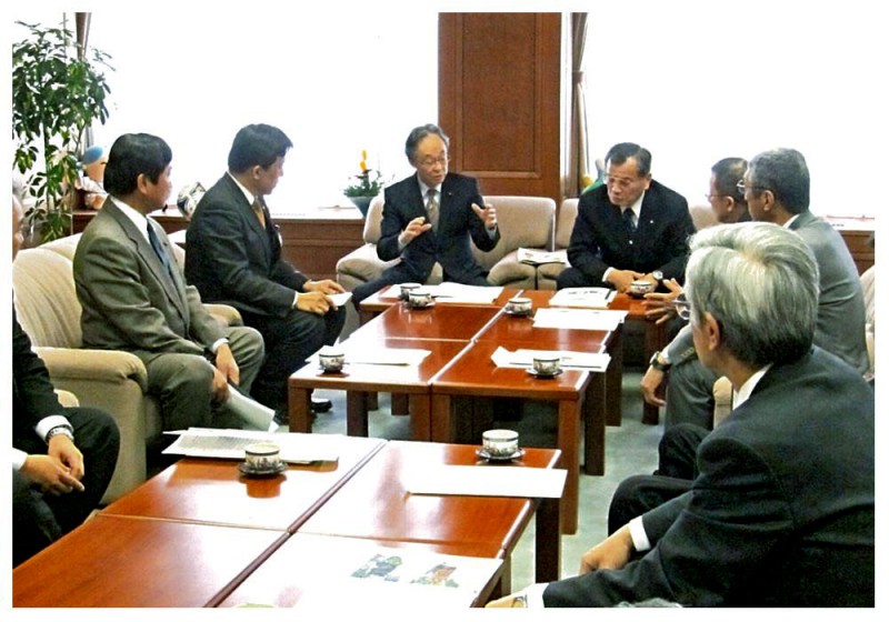 2012年3月30日　女山トンネル期成会からの要望