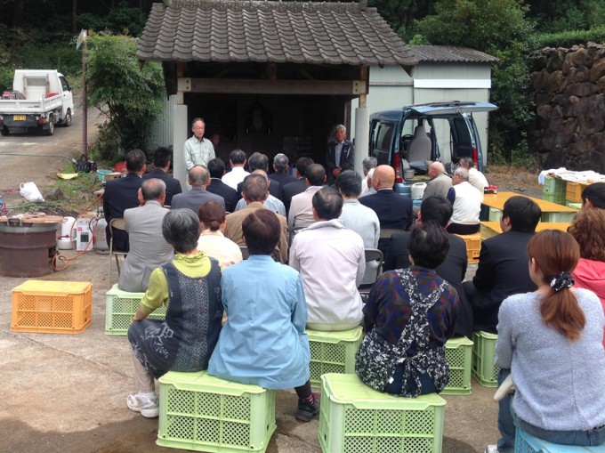 椎葉薬師まつりの様子