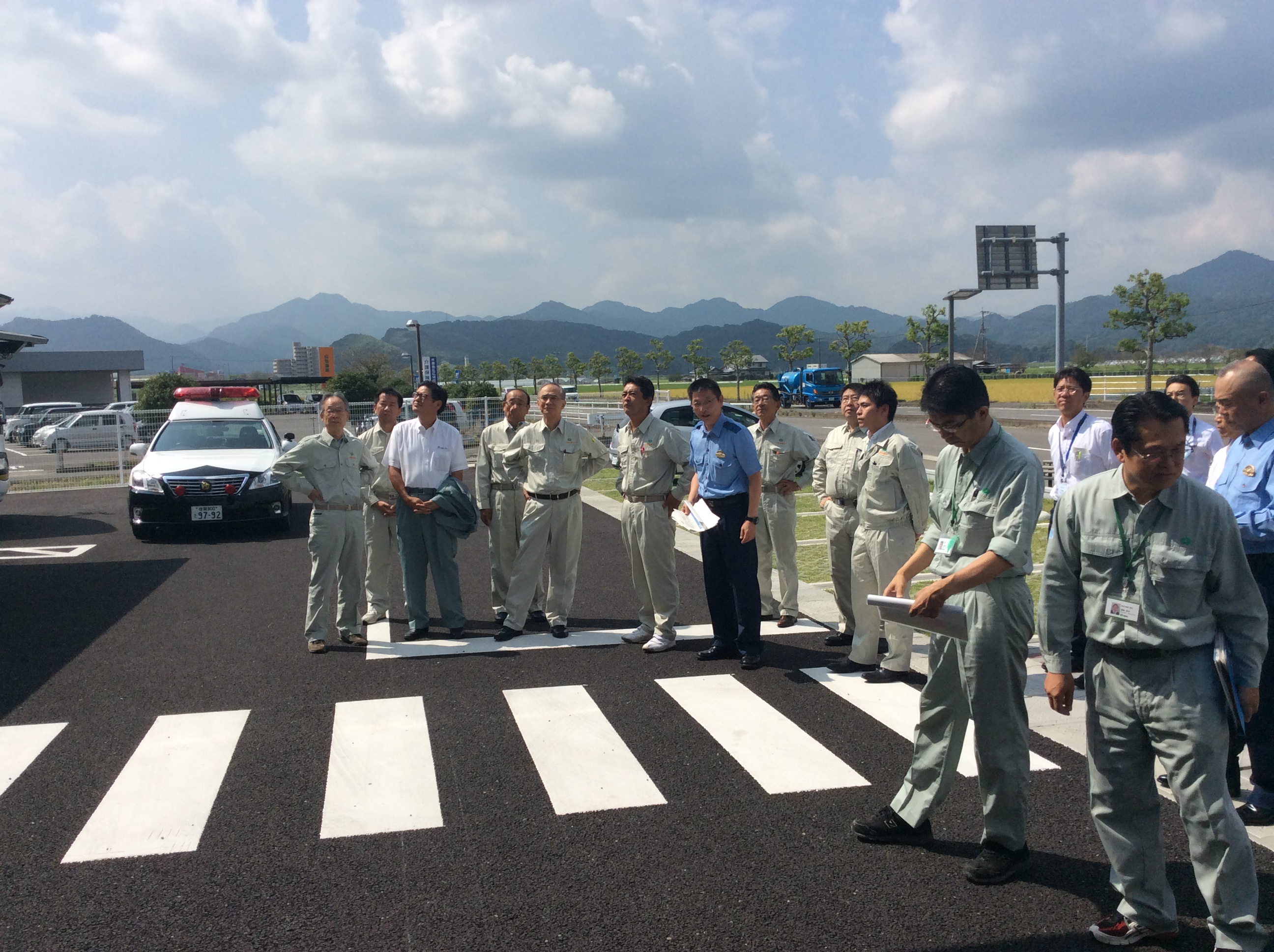 2016年9月23日　県土整備・警察常任委員会　現地視察（鹿島警察署）